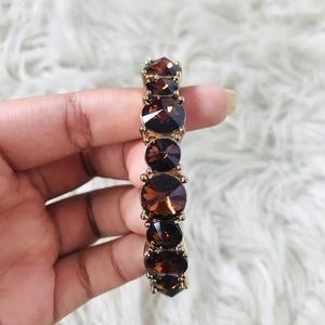 Magnetic Closure Brown Bracelet